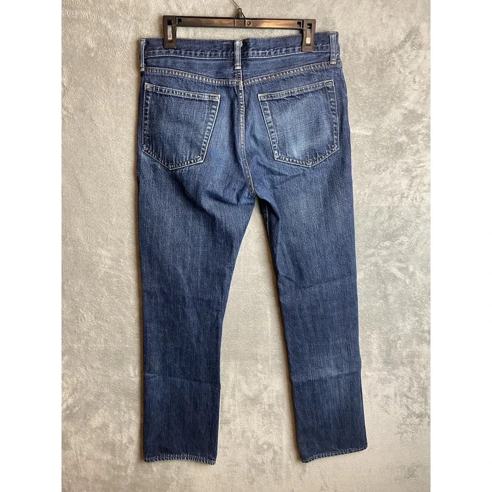 J.Crew Men's Slim Straight Jeans Blue Size 31x32 Denim